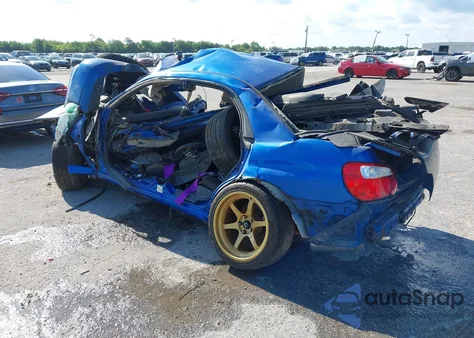 2004 Subaru Impreza Wrx Sti from USA, damaged, VIN JF1GD70664L517152